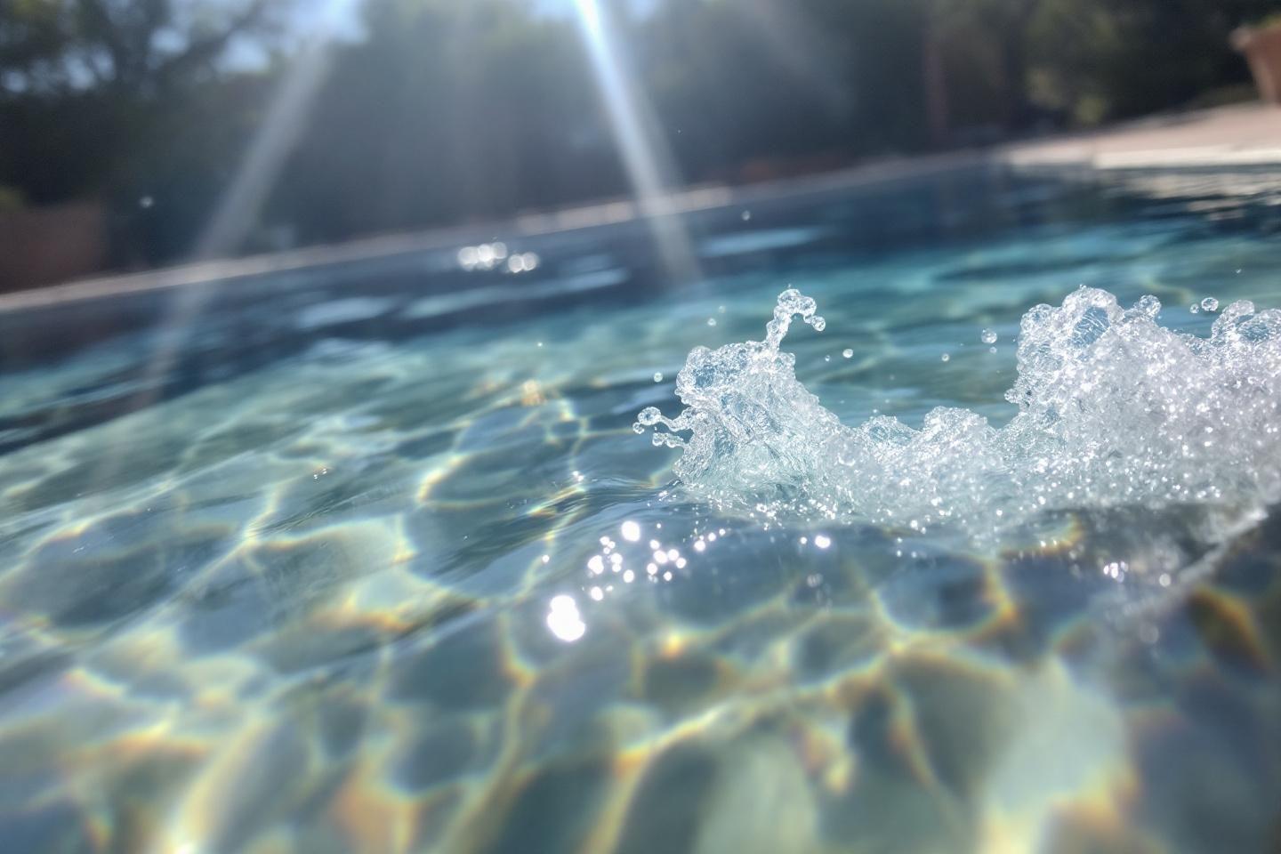 Eau de piscine trouble et laiteuse : causes et solutions pour rattraper une eau blanchâtre