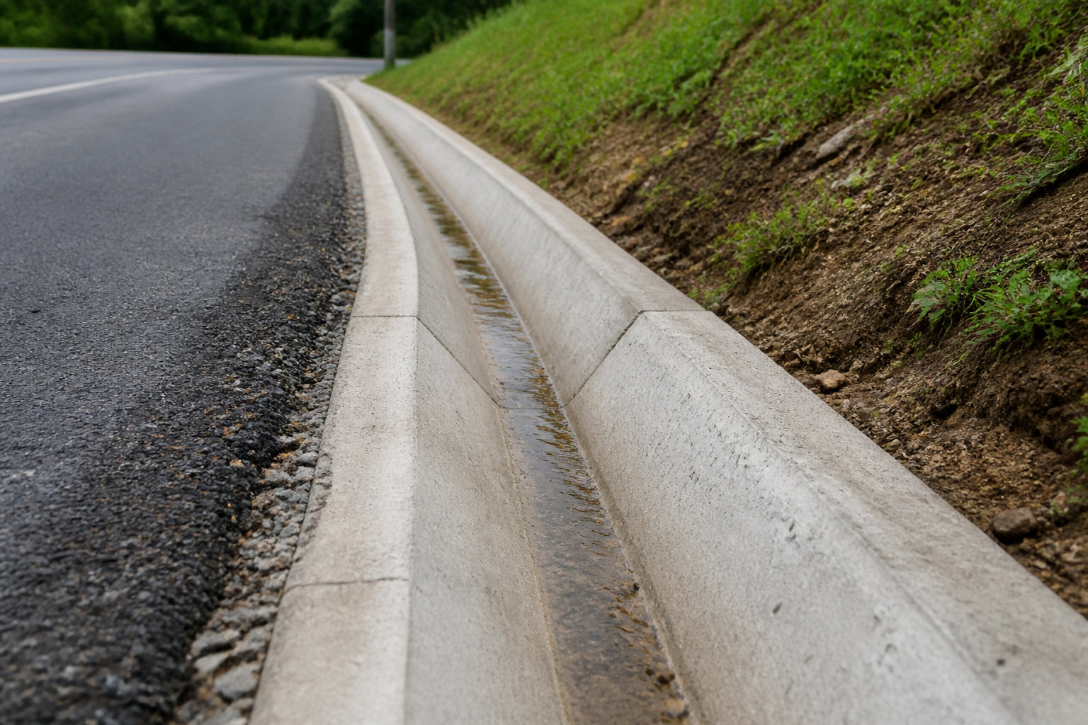 Pourquoi la cunette béton est le pilier de votre drainage